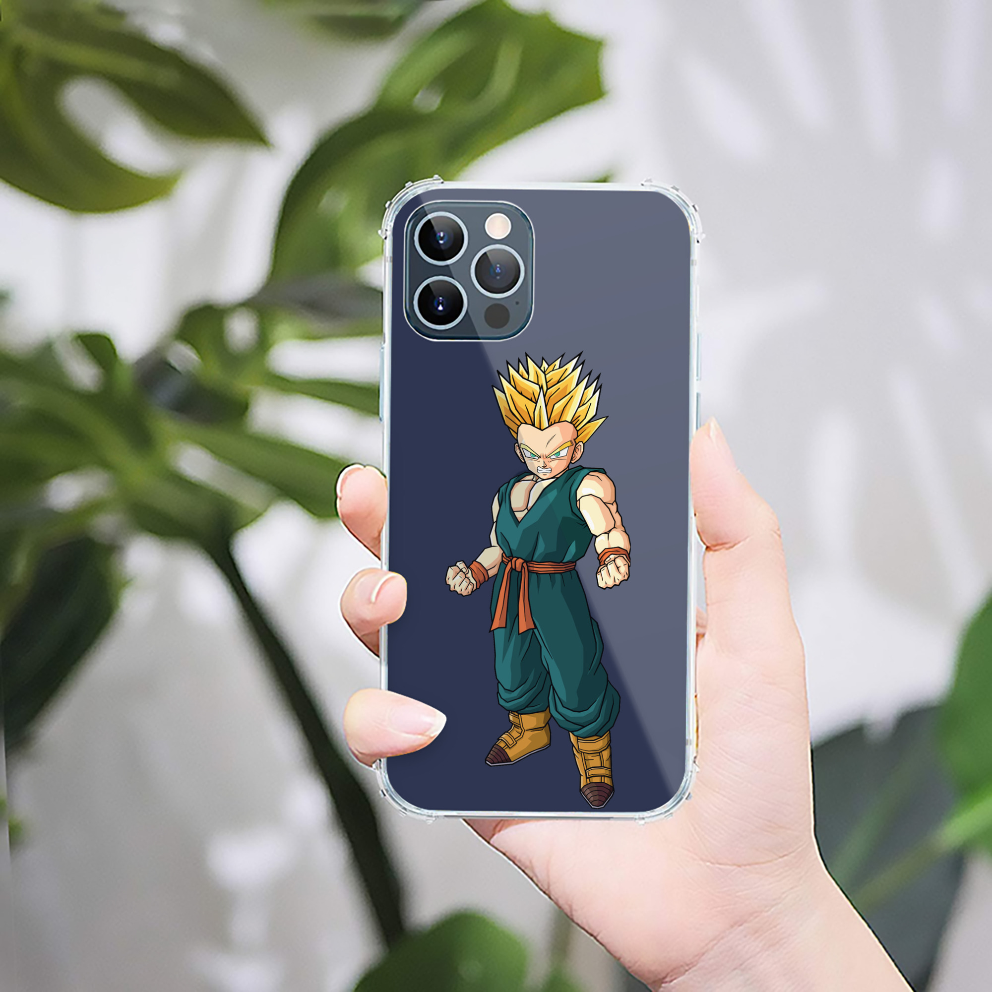 （画像用） ドラゴンボール DRAGON BALL 【iPhone 12シリーズ対応】透明スマホケース（クリアソフトケース）